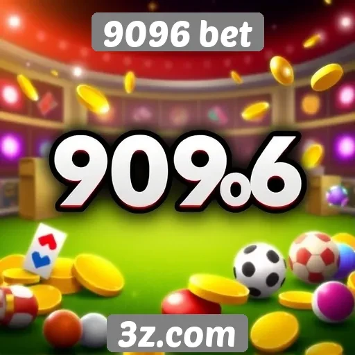 Variedade de jogos disponíveis no 9096 bet